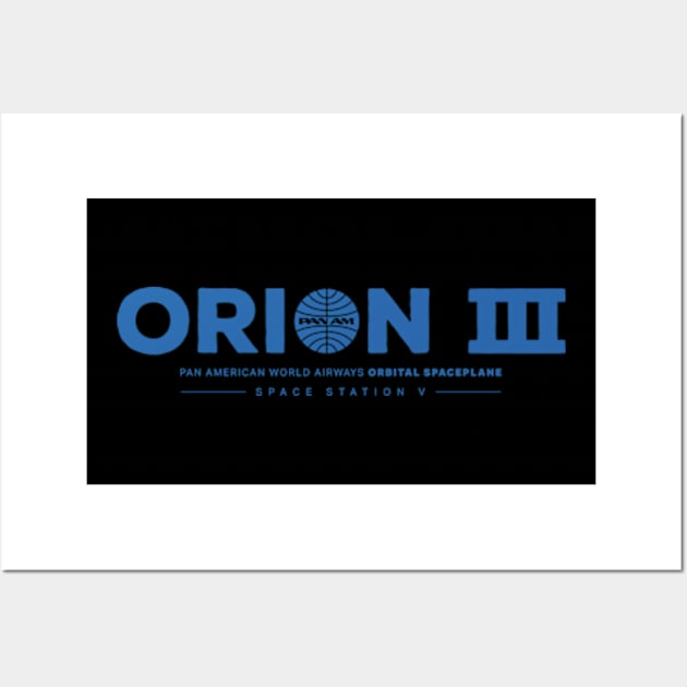 Orion III Spaceplane Wall Art by deadright